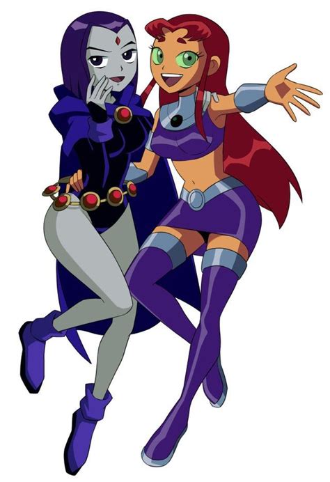 Raven & Starfire .